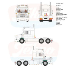 Byggsats Scania torped 143a